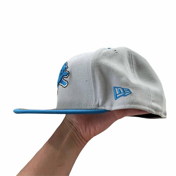 New Era NFL Detroit Lions On Field 5950 Hat 7 3/8 - Picture 2 of 4